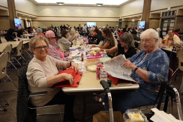 Bingo game at vip seniors club